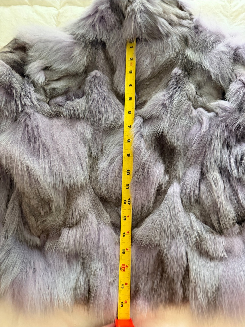 Fur Mauve Collared Jacket - Picture 12 of 12